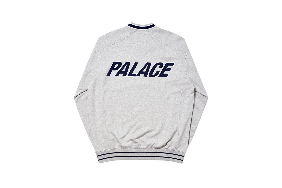 Palace 2019 Autumn crew optimo grey back2061 1