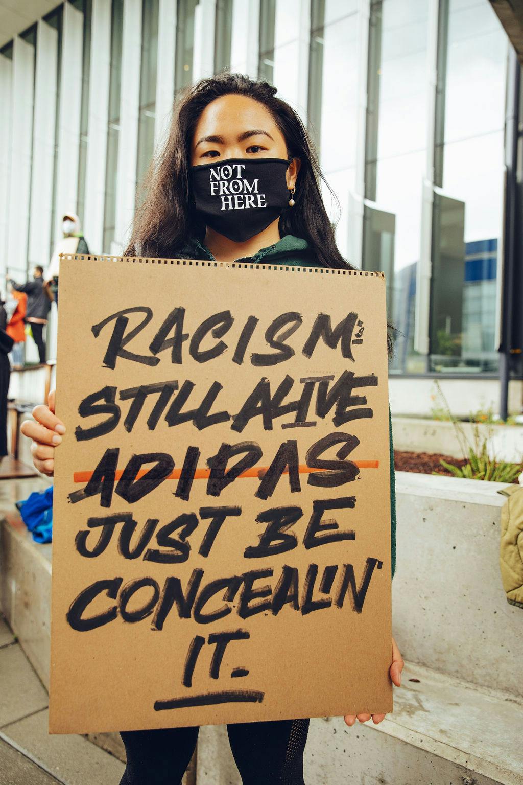 Adidas Employees in Protest for Black Lives Matter