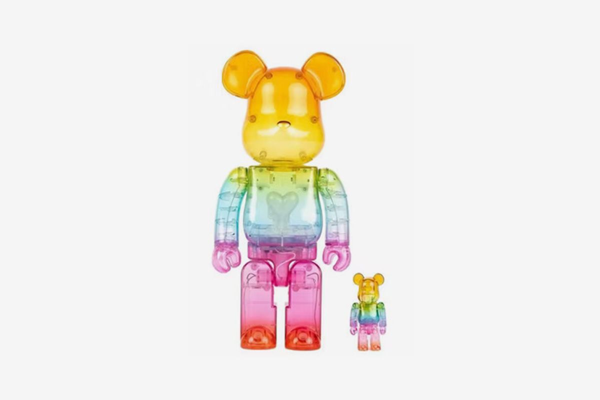 bearbrick 400% x large david flores medicom toy