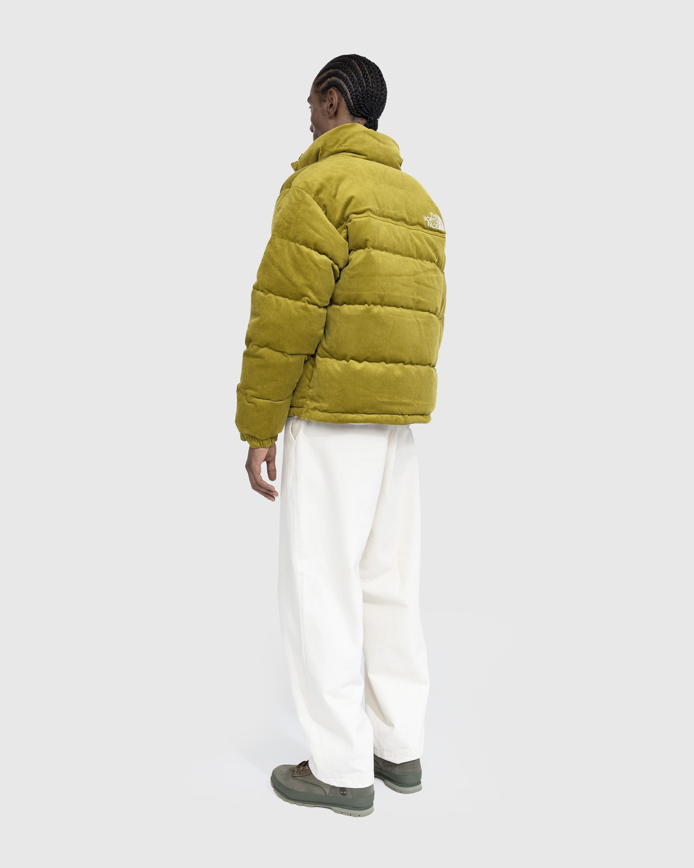 The North Face 92 Reversible Nuptse Jacket Sulphur Moss Coal