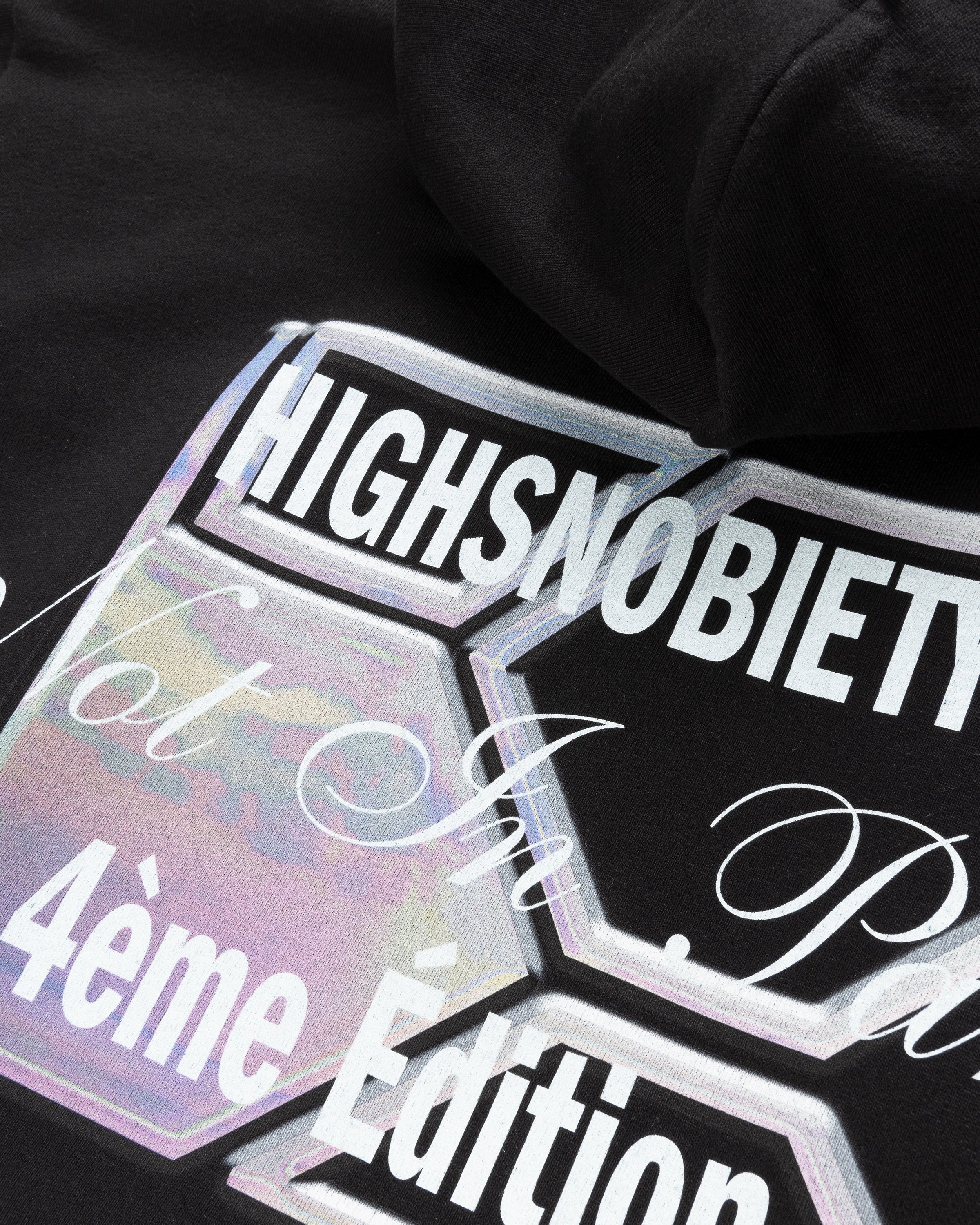 Bstroy x Highsnobiety – Not In Paris 4 Flower Hoodie Black - Sweats - Black - Image 3