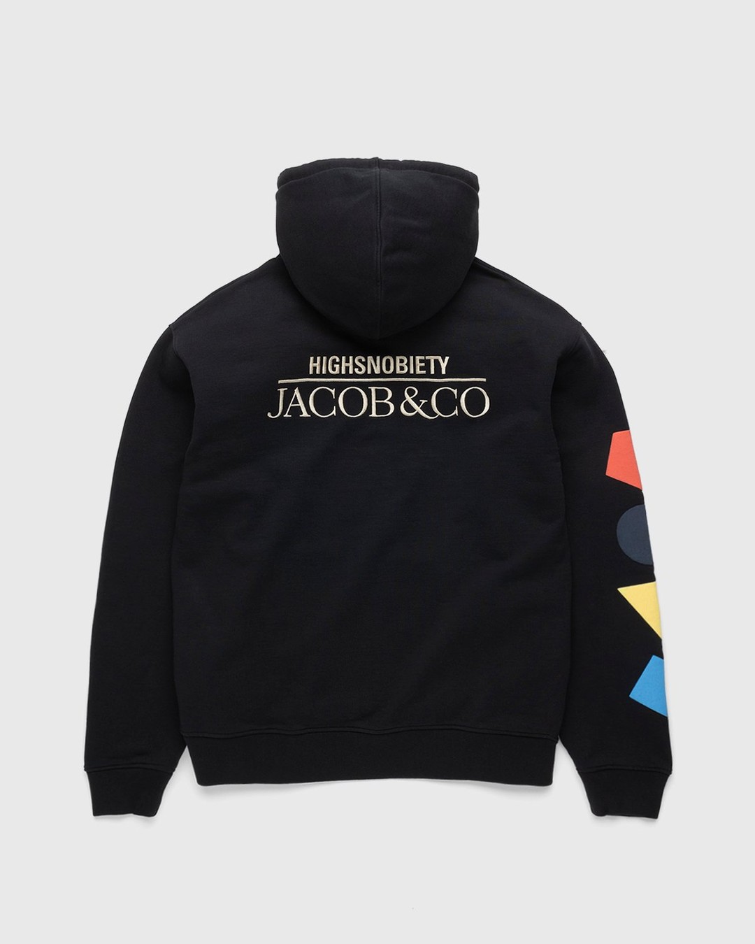 Jacob & Co. x Highsnobiety – City Fleece Hoodie Black - Sweats - Black - Image 2