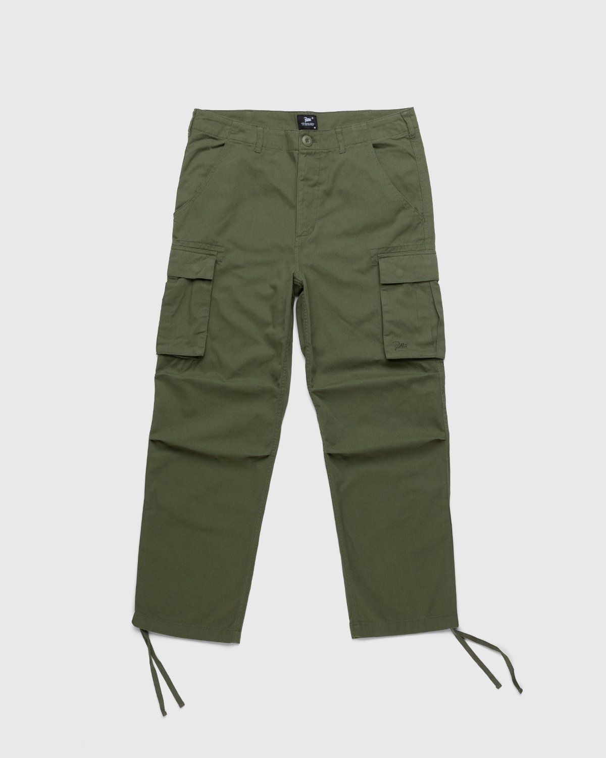 Patta – Basic Cargo Pants Olive - Pants - Green - Image 1