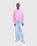 Our Legacy – Evening Polo Candyfloss Fuzzy Alpaca - Knitwear - Pink - Image 4