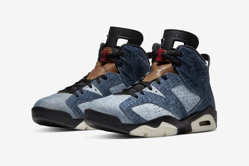 jordan denim 6 clothing