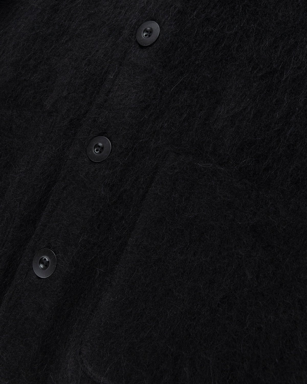Our Legacy – Cardigan Black Mohair - Cardigans - Black - Image 5