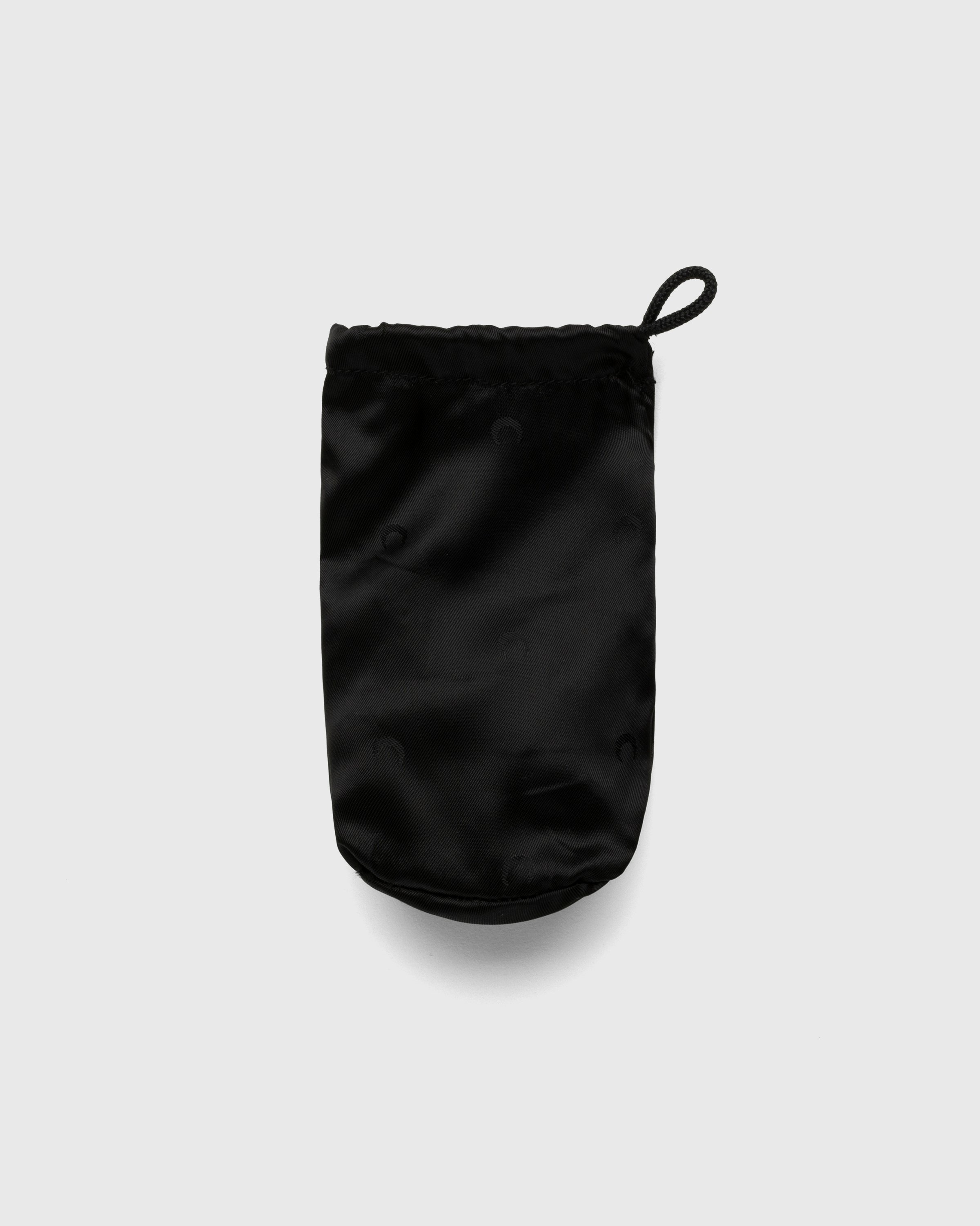 Marine Serre – Organic Cotton T-Shirt Black - Tops - Black - Image 2