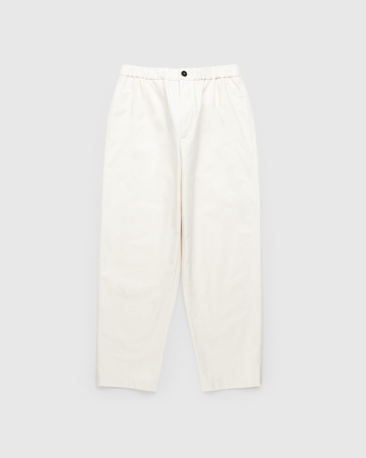 Jil Sander – Cropped Straight Leg Trousers Beige - Pants - Beige - Image 1