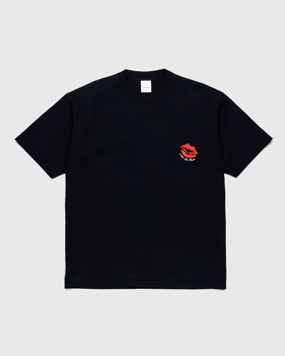 Highsnobiety – Not In Paris 3 Kiss T-Shirt Black - Tops - Black - Image 1