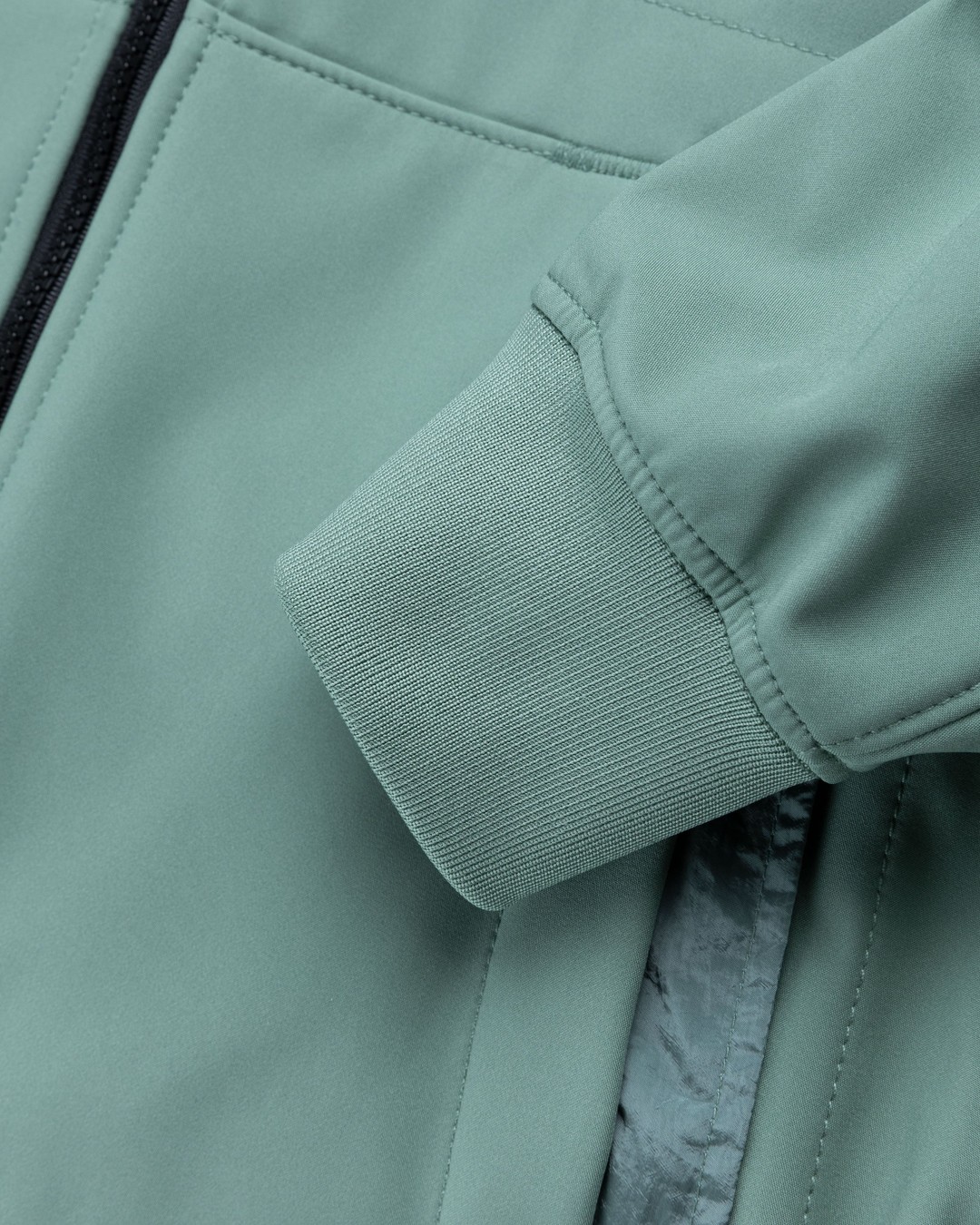 Stone Island – Soft Shell Hooded Jacket Sage - Outerwear - Green - Image 6