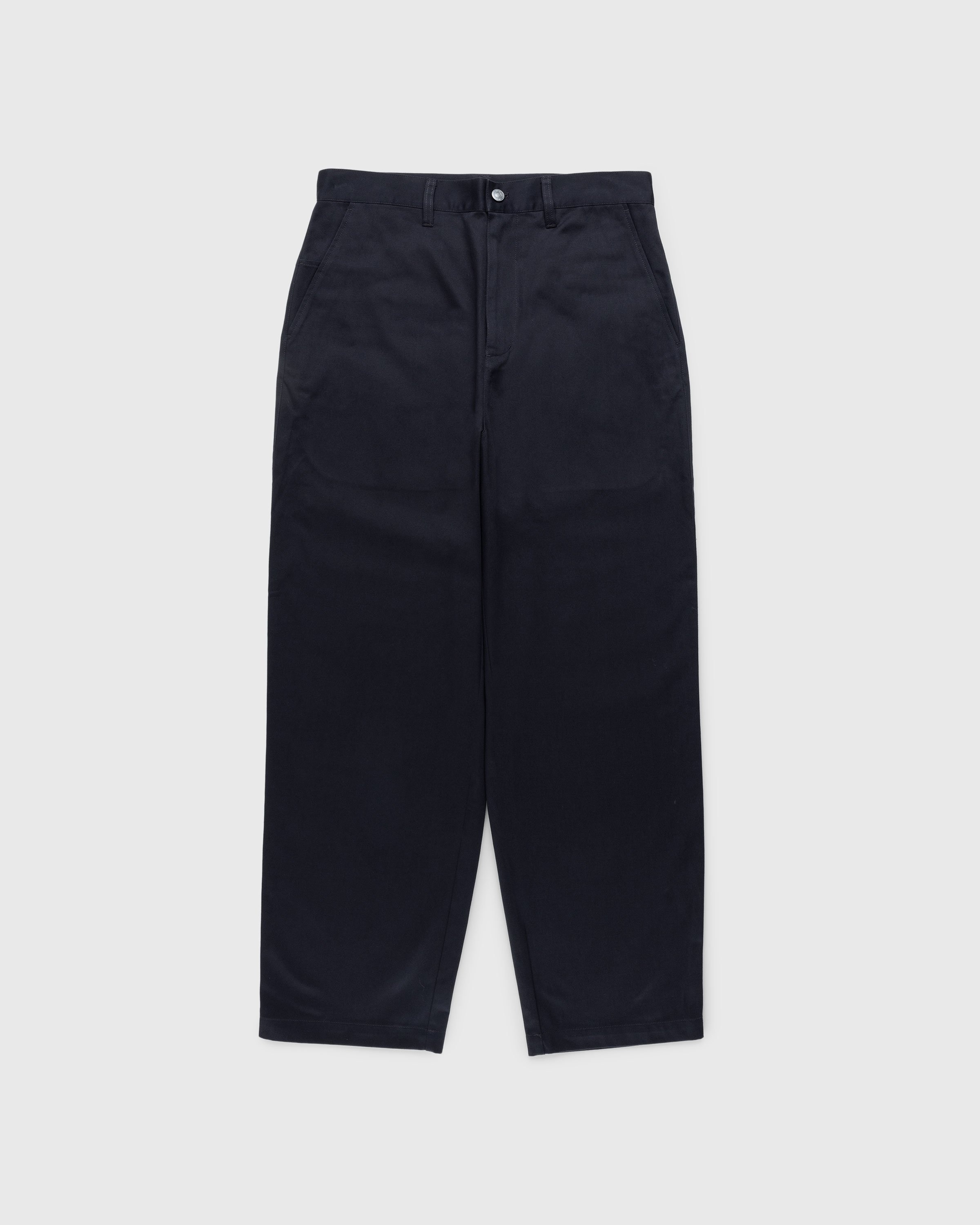 Highsnobiety HS05 – Reverse Twill Baggy Trouser Black - Pants - Black - Image 1