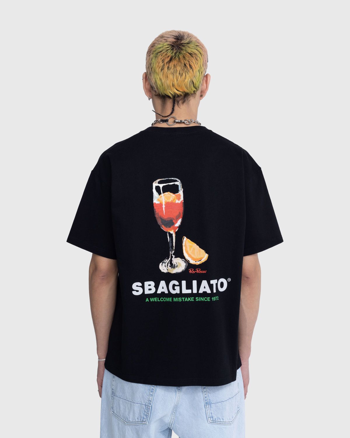 Bar Basso x Highsnobiety – Sbagliato T-Shirt Black - Tops - Black - Image 5