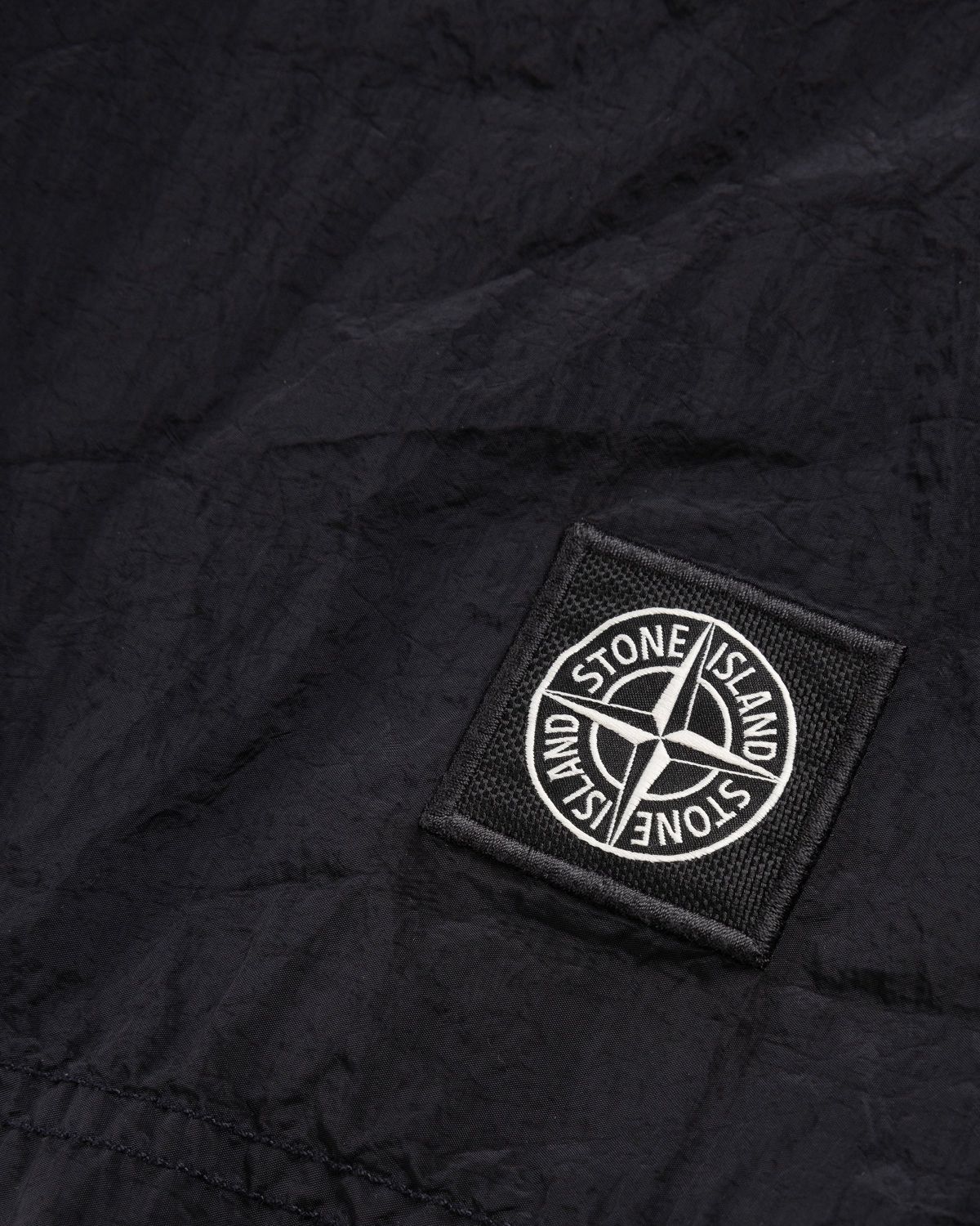 Stone Island – Nylon Metal Beach Shorts Black - Shorts - Black - Image 6