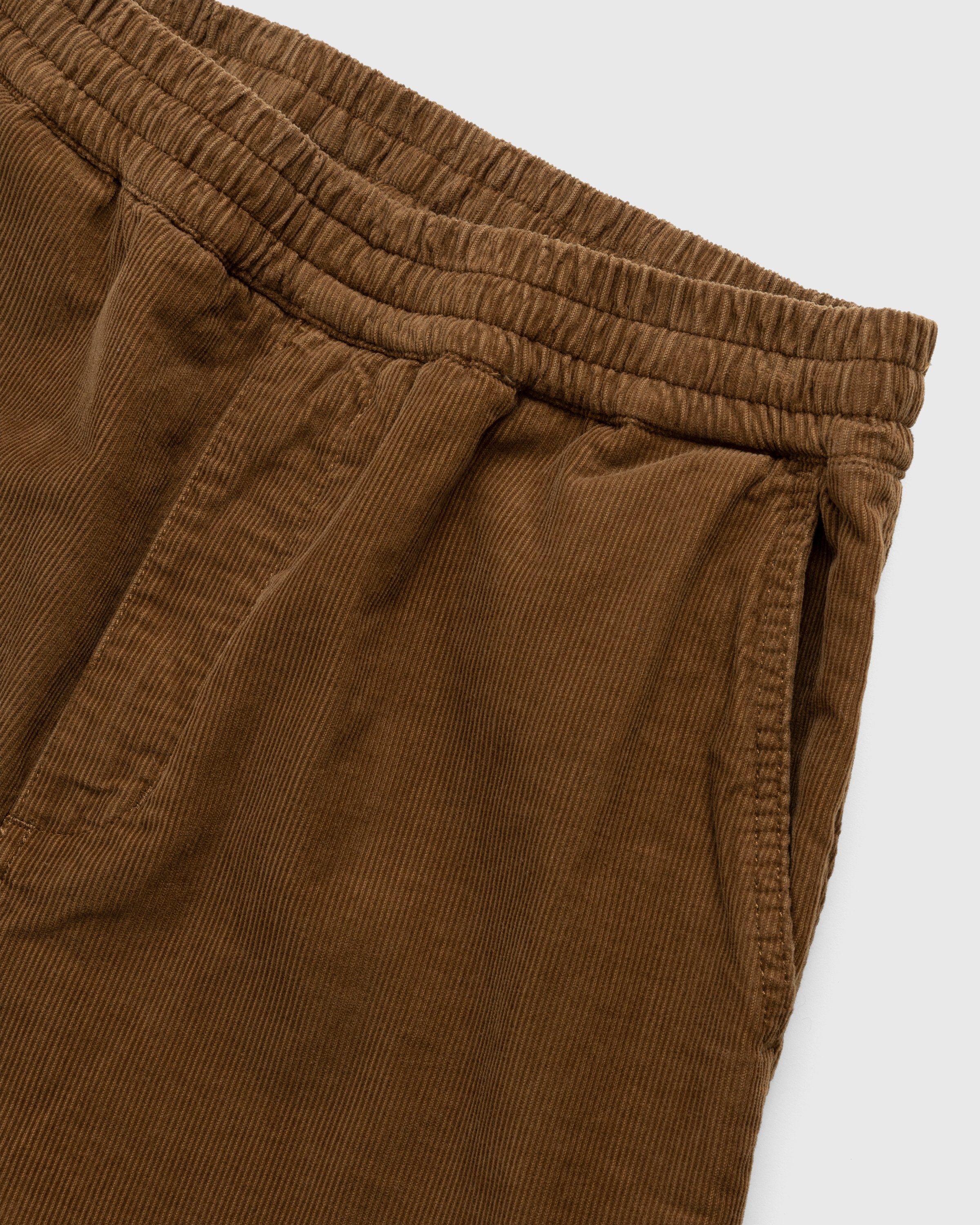 Carhartt WIP – Flint Pant Hamilton Brown Rinsed - Trousers - Brown - Image 6