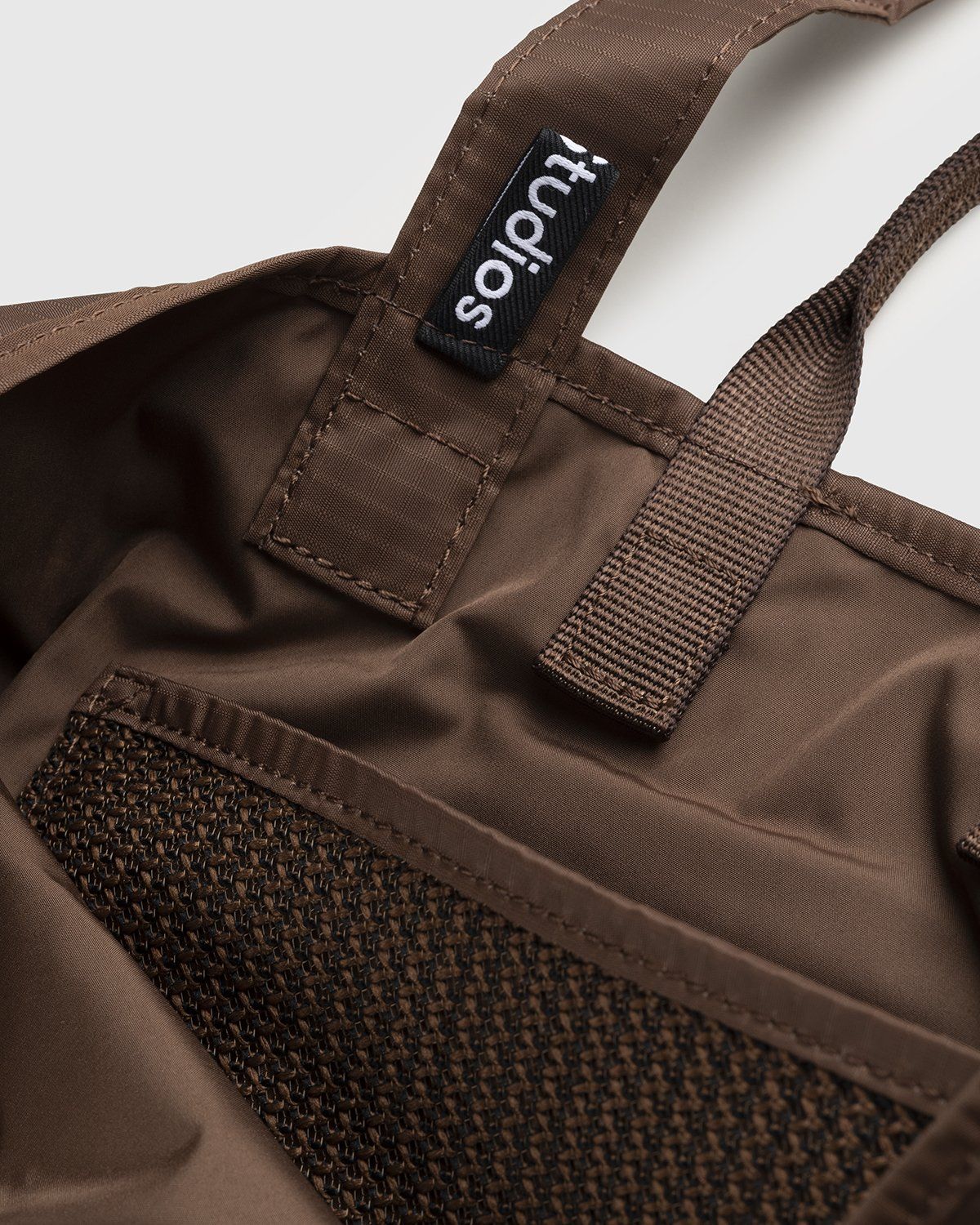 Acne Studios – Shoulder Tote Bag Brown - Bags - Brown - Image 4