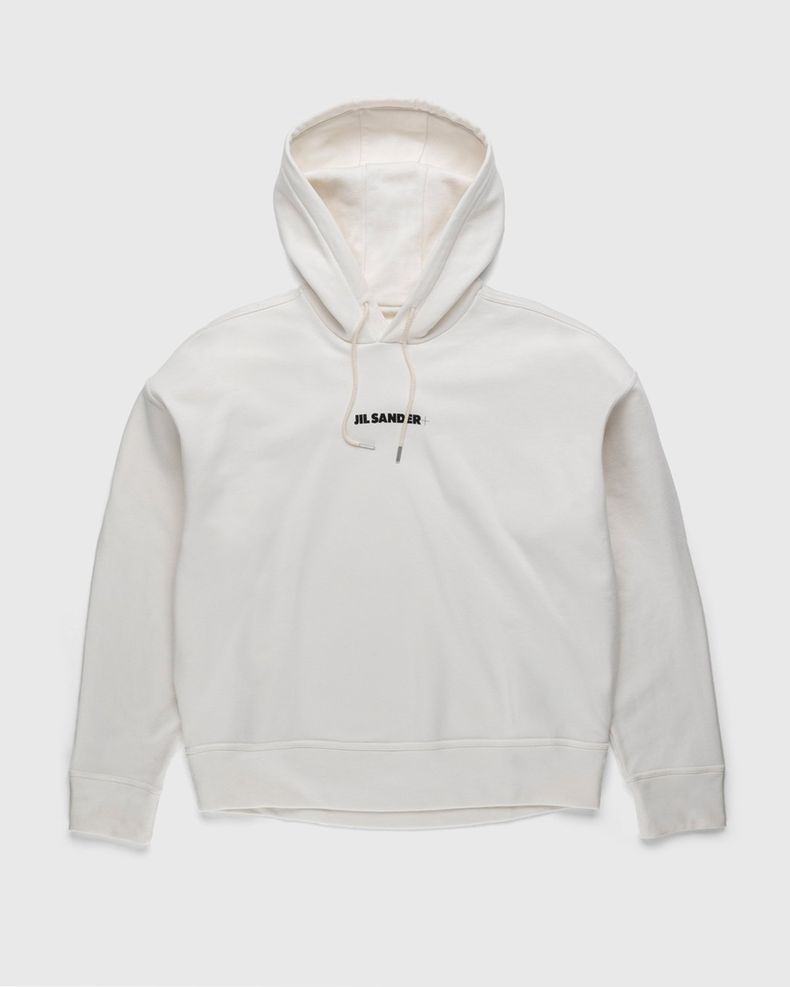 Jil Sander – Logo Hoodie Natural