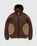 RANRA – Peysa Hooded Jacket Brown - Outerwear - Brown - Image 1