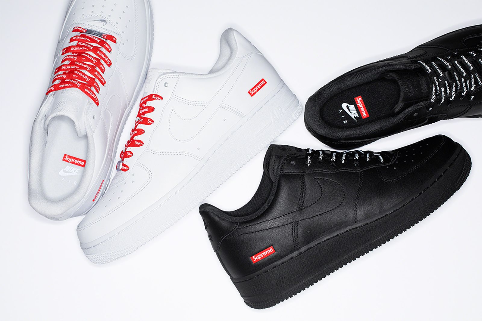 Supreme x Nike Air Force 1 Low Will Restock, Don't Freak Out فور ايفر ملتي ماكا