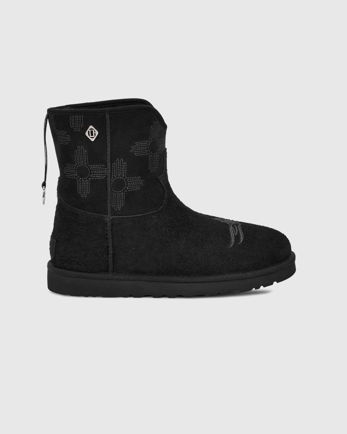 Ugg x Children of the Discordance – Classic Short Boot Black - Lined Boots - Black - Image 1