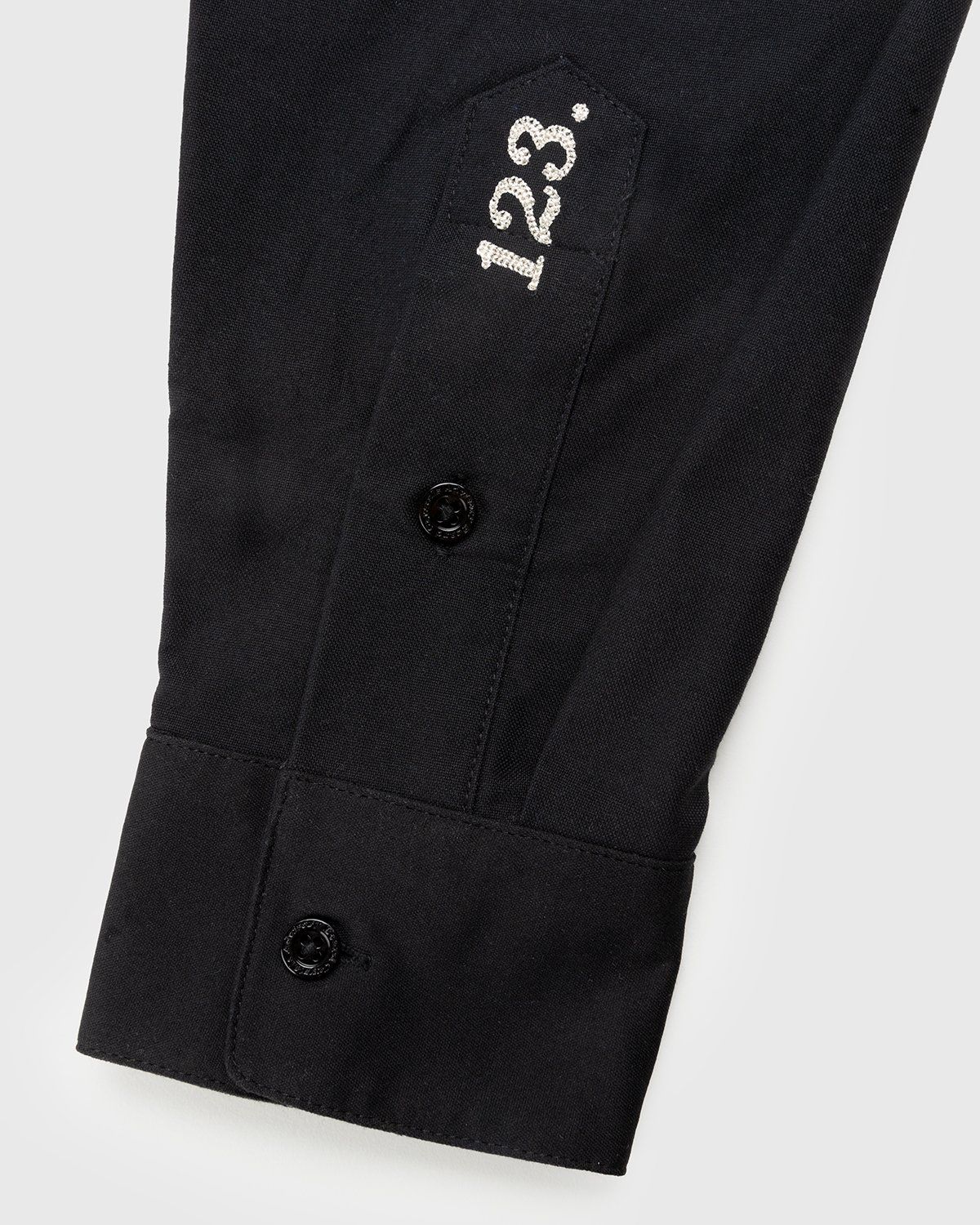 Abc. – Oxford Woven Shirt Anthracite - Shirts - Black - Image 6