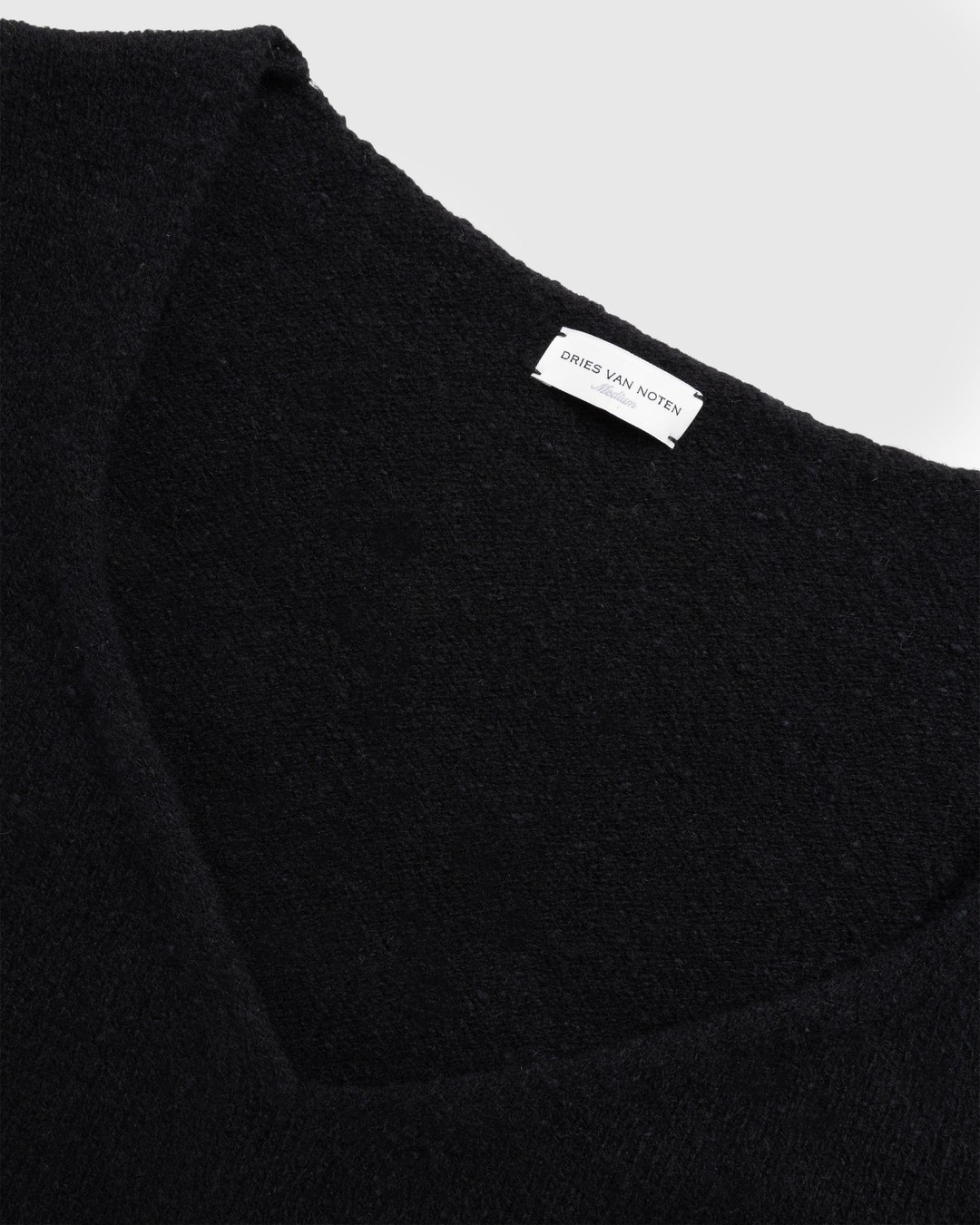 Dries van Noten – Meron Knit Black - Knitwear - Black - Image 4