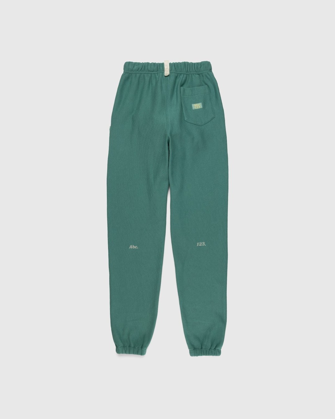 Abc. – French Terry Sweatpants Apatite - Pants - Green - Image 2