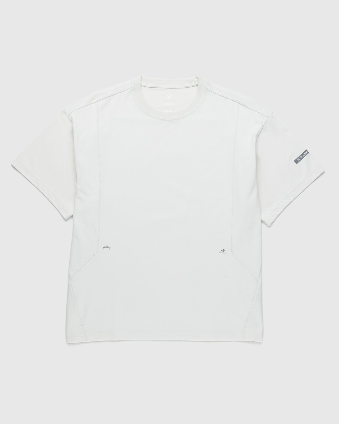 Converse x A Cold Wall Reflective T Shirt Stone Highsnobiety Shop