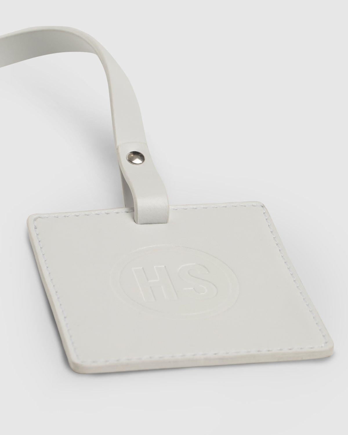Maison Margiela – Logo Tag - Keychains - White - Image 4