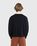 Lemaire – Boxy Cotton Linen Sweater Black - Sweatshirts - Black - Image 3