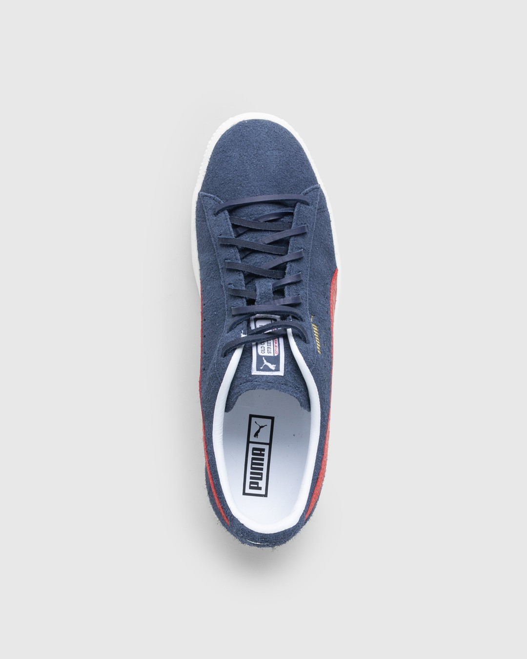 Puma Clyde Soho London Frosted Ivory New Navy Highsnobiety Shop