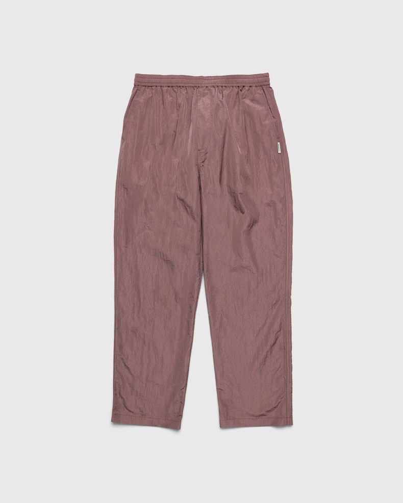 Highsnobiety – Crepe Nylon Elastic Pants Rose Gold
