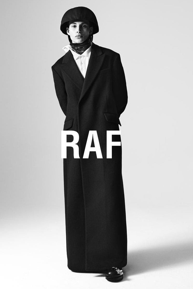 raf simons fw 19 campaign pfw19