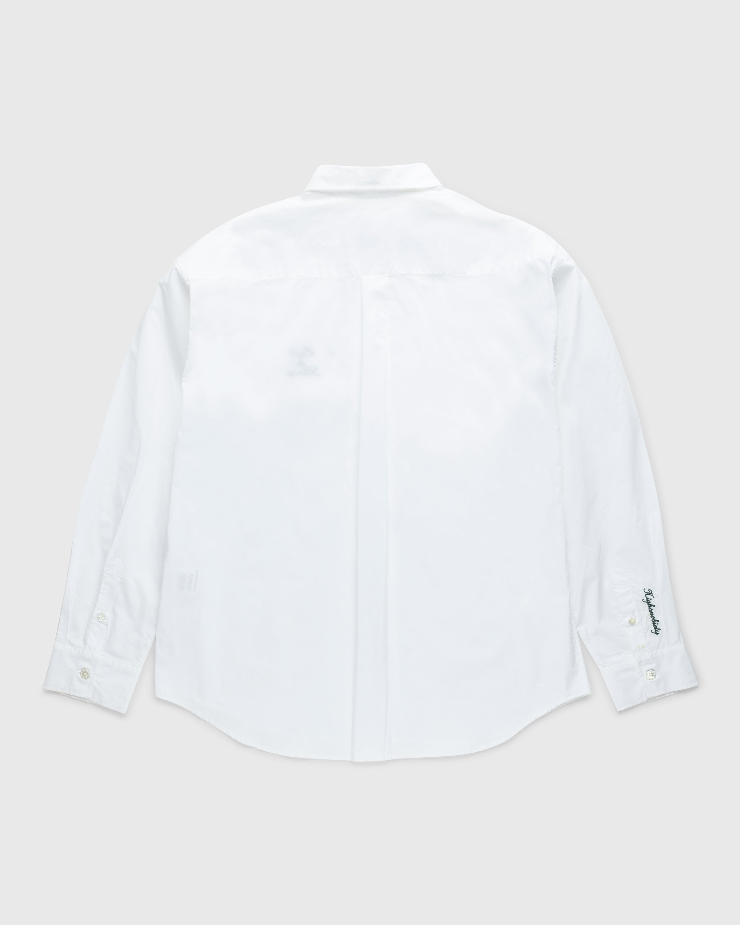 Café de Flore x Highsnobiety – Not In Paris 4 Poplin Shirt White - Shirts - White - Image 2