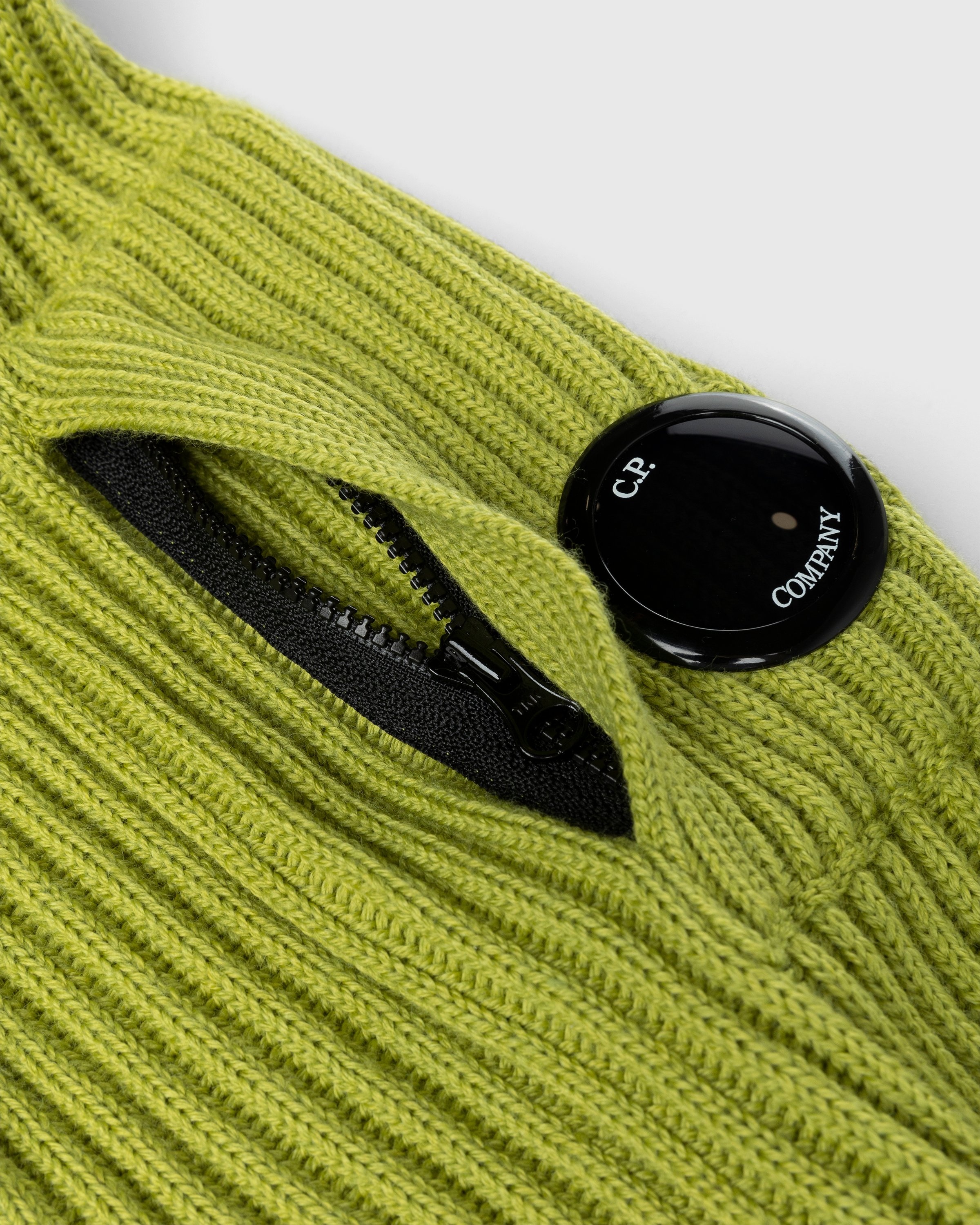 C.P. Company – Merino Wool Turtleneck Green - Knitwear - Green - Image 4