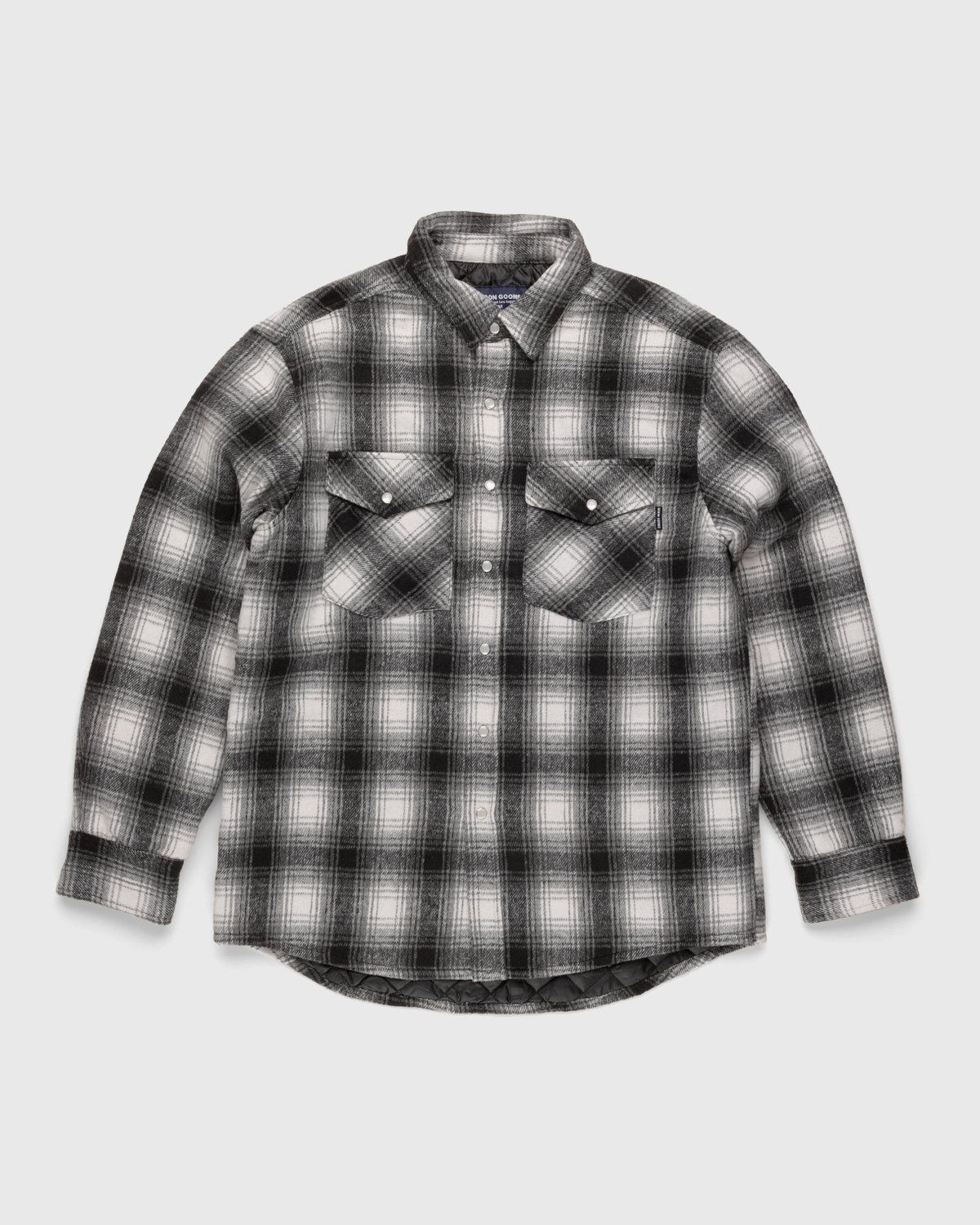 Noon Goons – Tahoe Quilted Flannel Grey - Outerwear - Grey - Image 1
