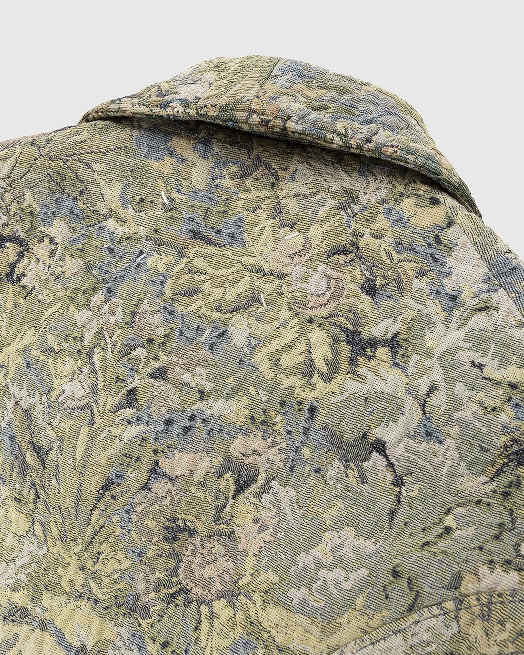 Maison Margiela – Brocade Essorage Jacket - Outerwear - Green - Image 3