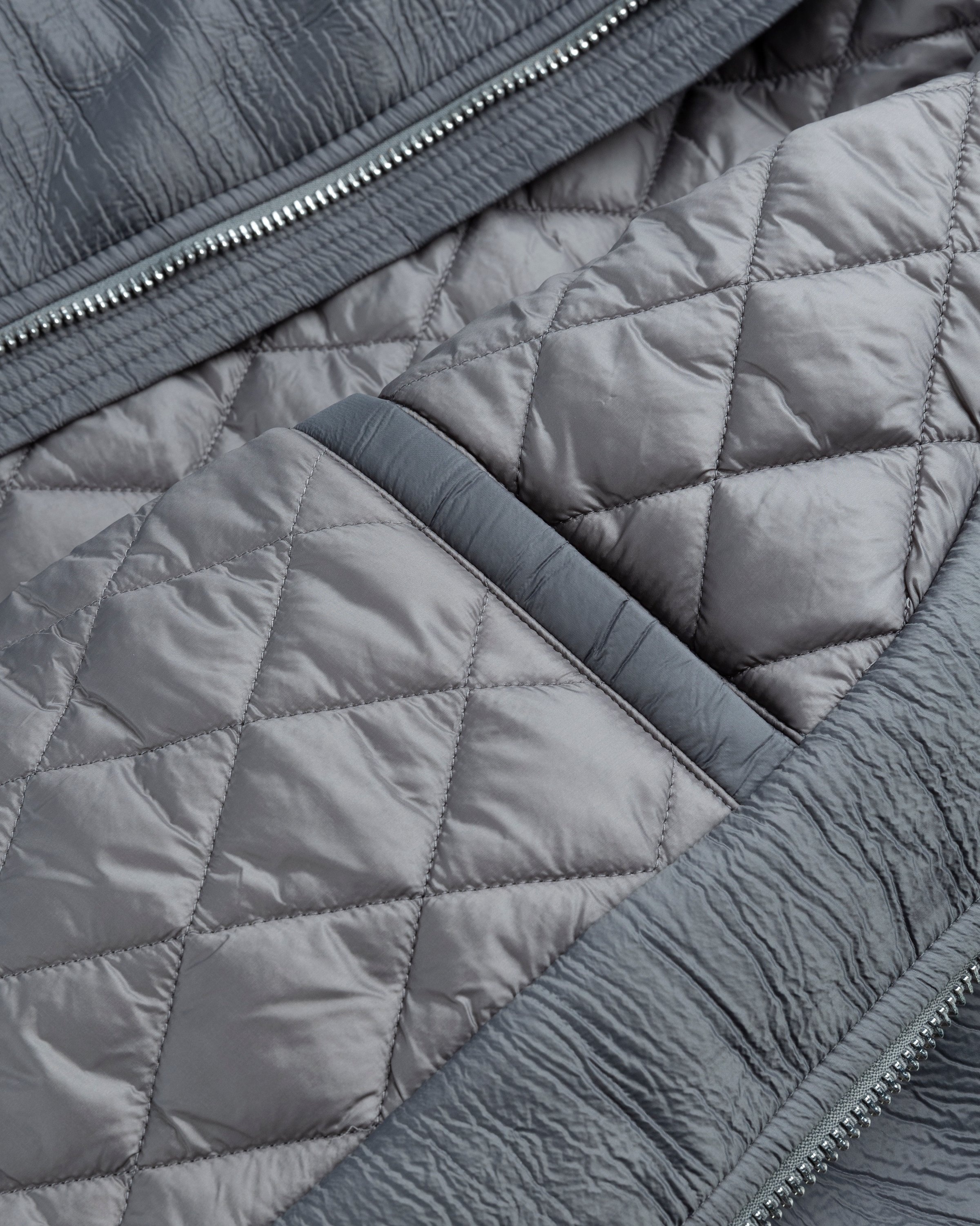 6PM x Highsnobiety – BERLIN, BERLIN 3 Bomber Jacket Grey - Outerwear - Grey - Image 7