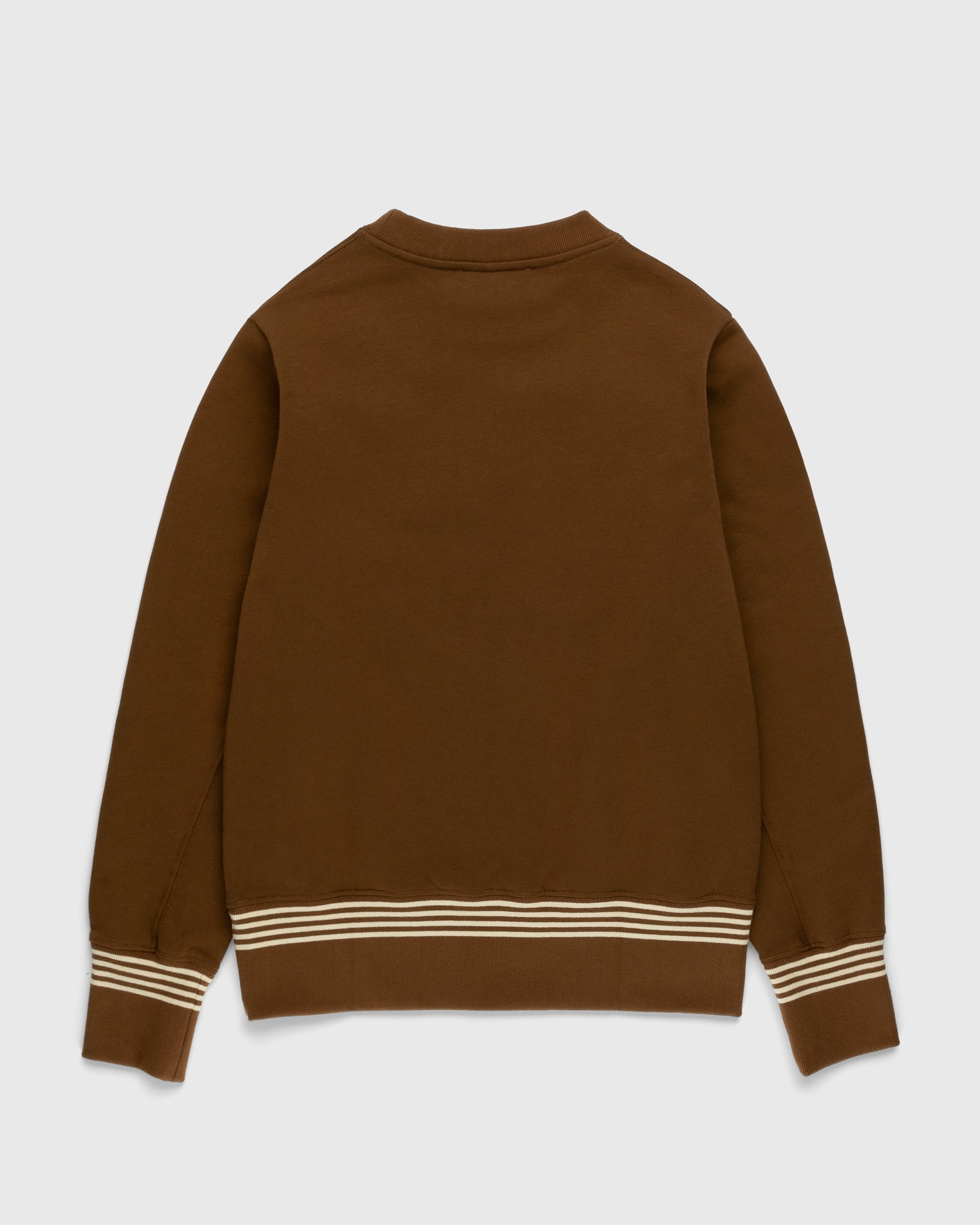 Wales Bonner – Original Sweatshirt Brown - Sweats - Brown - Image 2