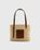 Loewe – Paula's Ibiza Small Square Basket Bag Natural/Pecan - Shoulder Bags - Beige - Image 1