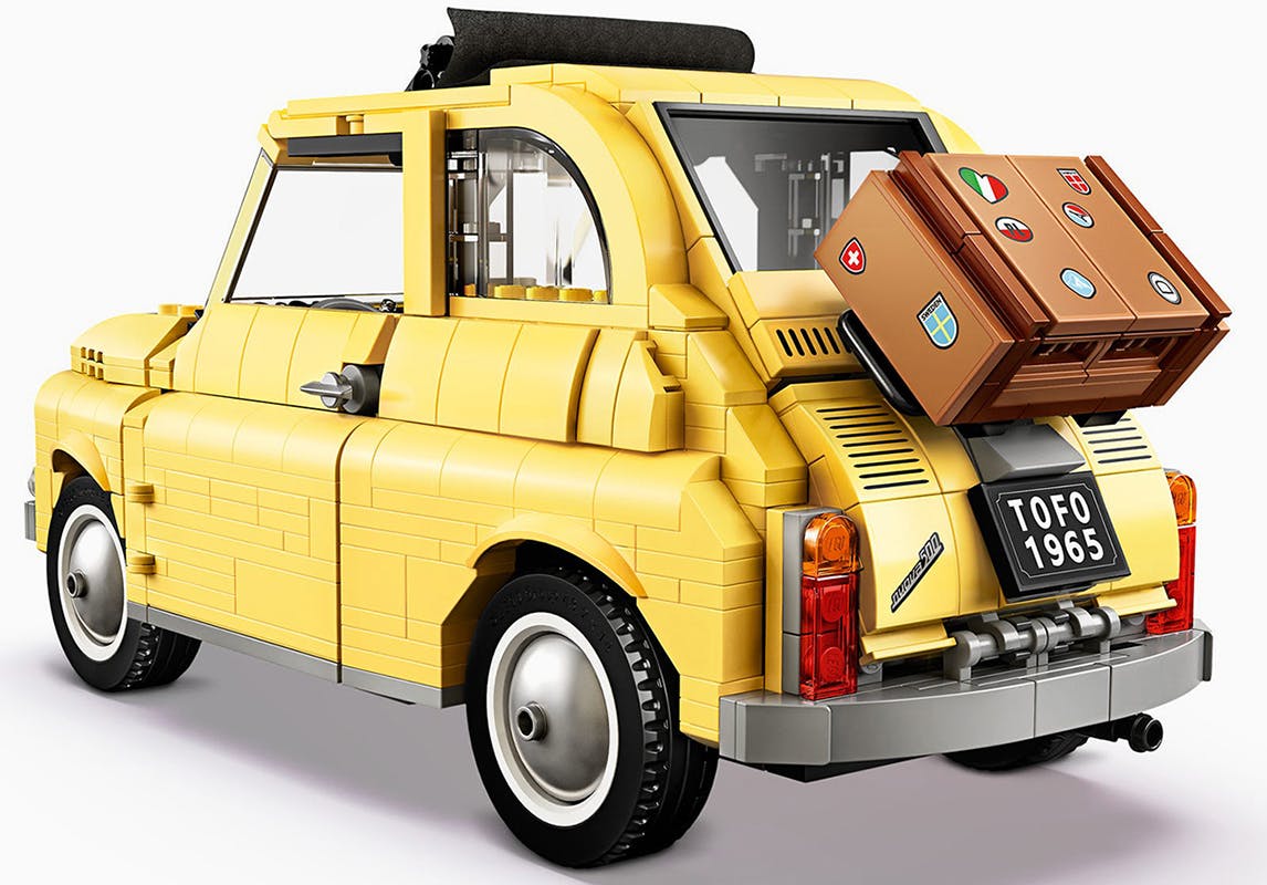 LEGO Releases 960 Piece Fiat 500 Creator Expert Set
