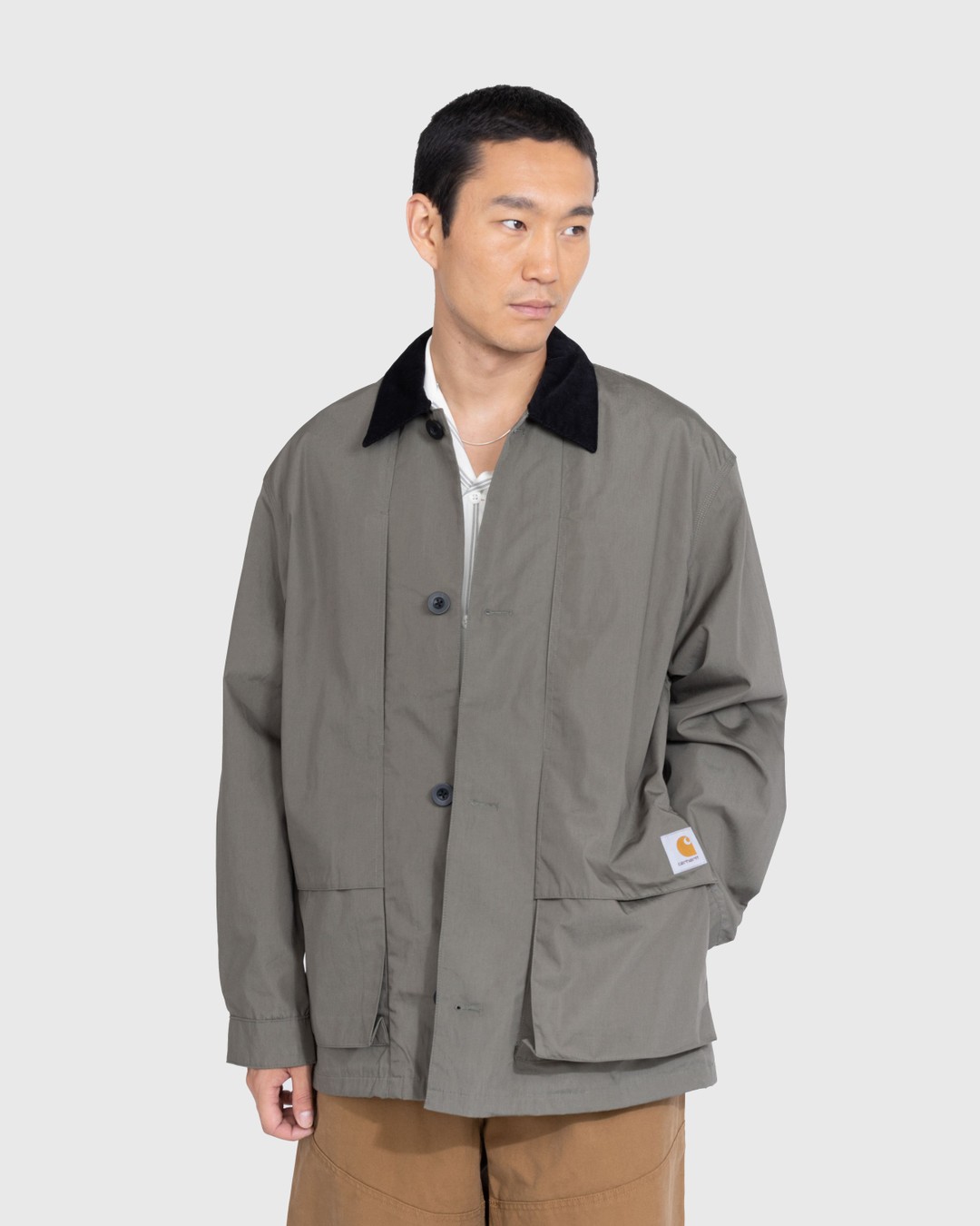 Carhartt WIP – Darper Jacket Salvia/Black - Outerwear - Green - Image 2