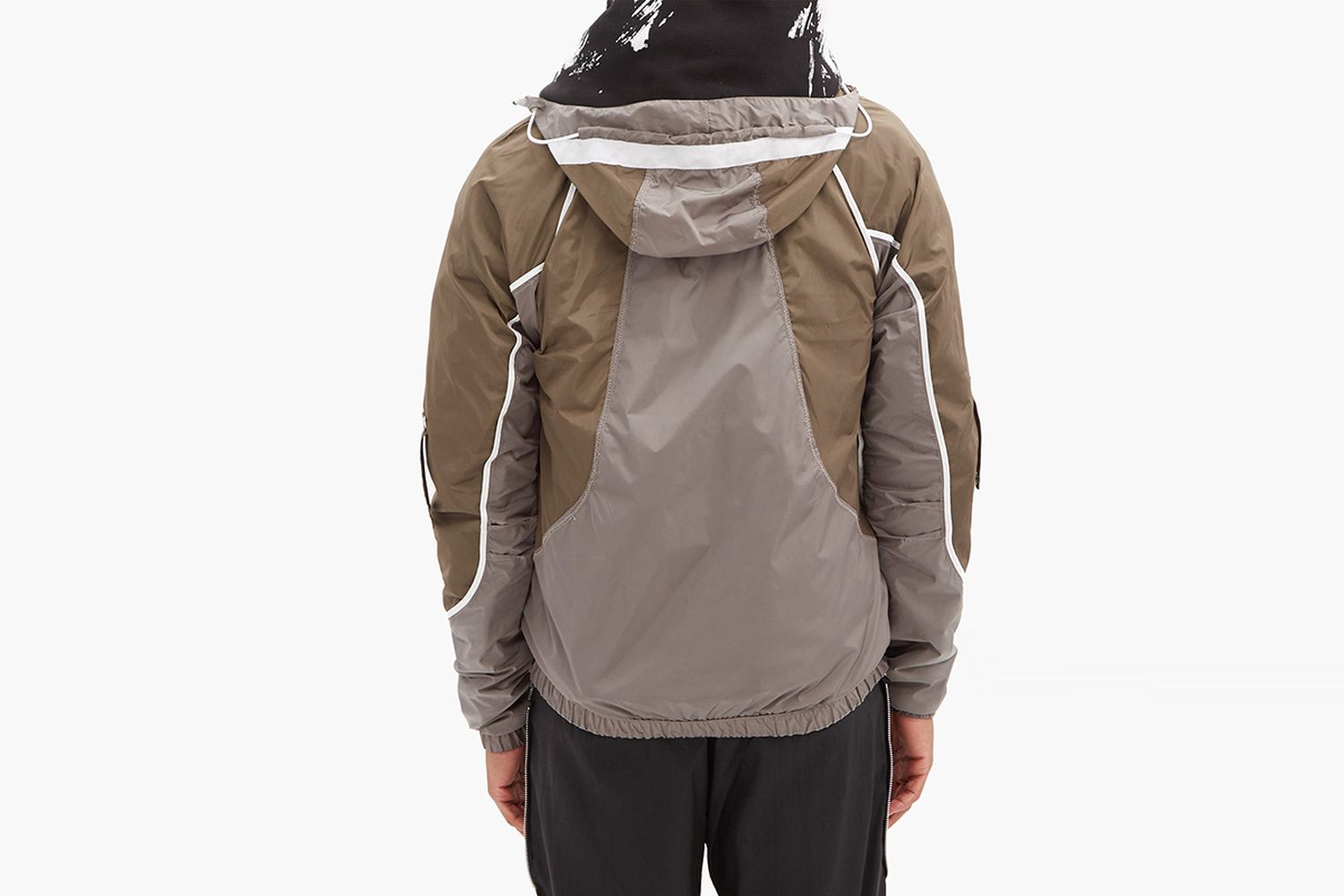 Reversible Mesh Hooded Jacket