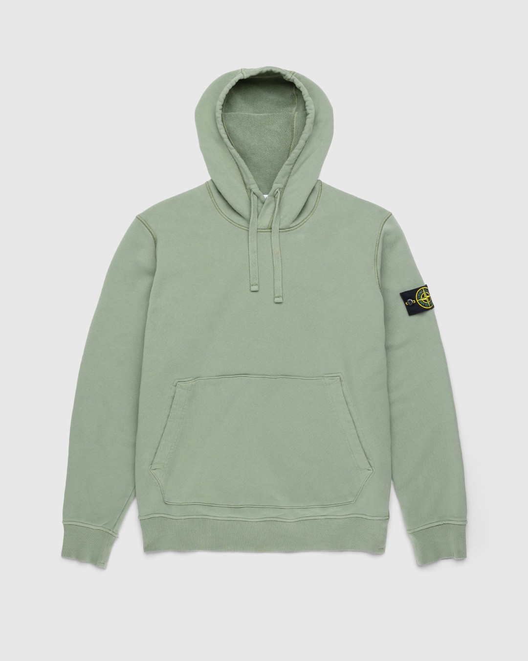 Stone Island Felpa Green 64151 Highsnobiety Shop