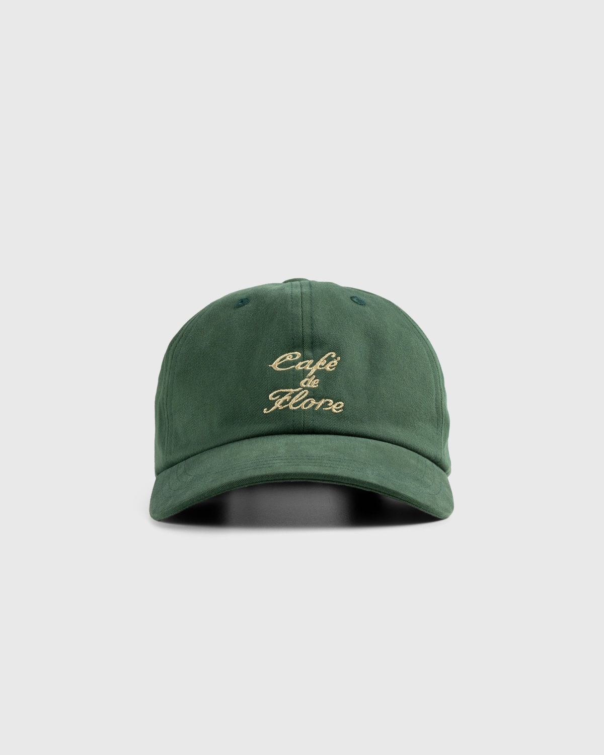 Café de Flore x Highsnobiety – Not In Paris 4 Logo Cap Green - Hats - Green - Image 2