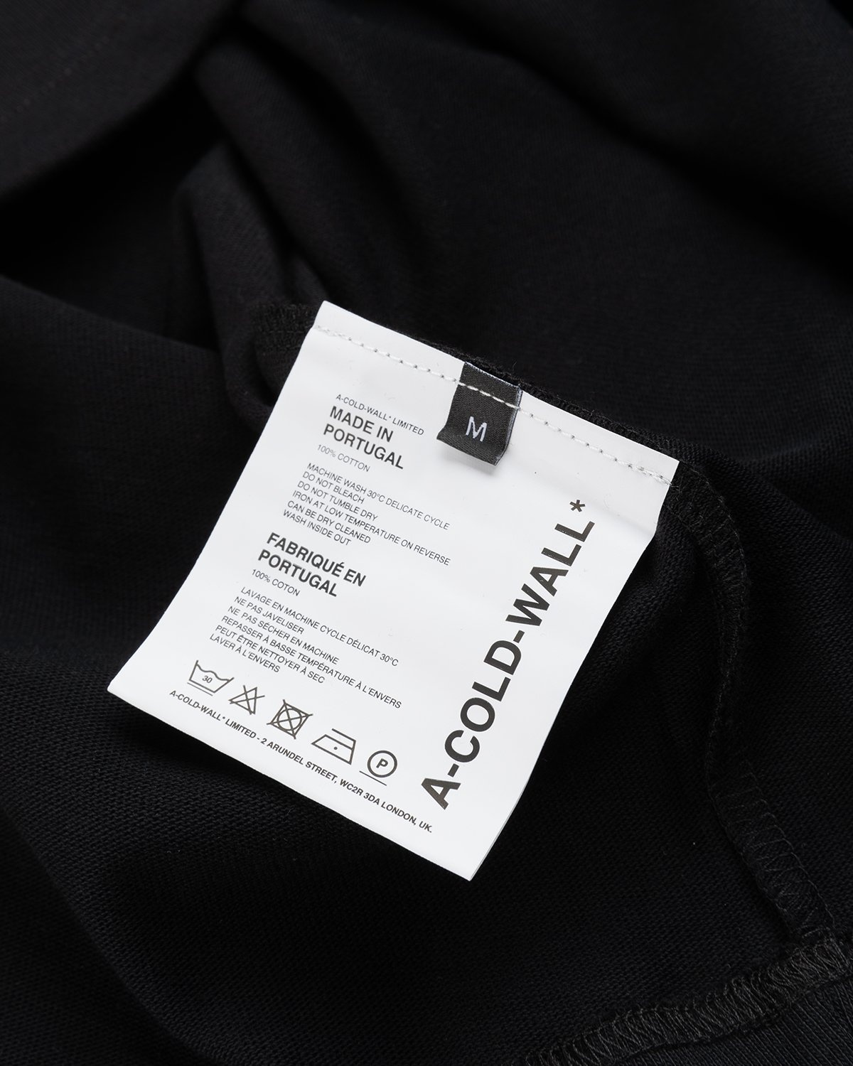 A-Cold-Wall* – Logo T-Shirt Black - T-shirts - Black - Image 4