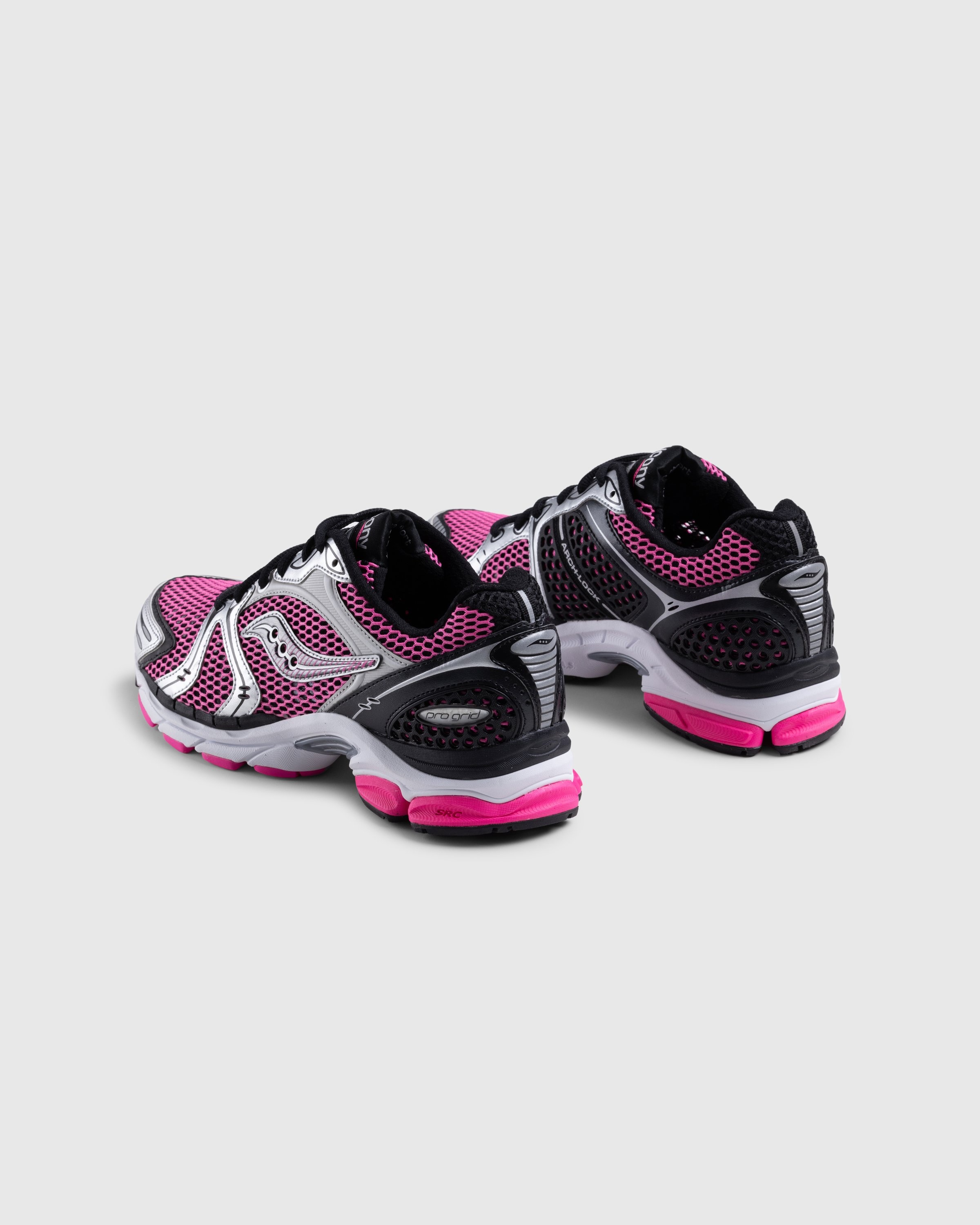 Saucony – ProGrid Triumph 4 Pink/Silver - Sneakers - Multi - Image 4