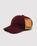 Highsnobiety – Staples Cap Burgundy - Hats - Red - Image 4