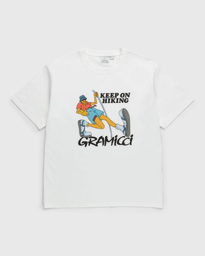 Gramicci – Keep On Hiking Tee White