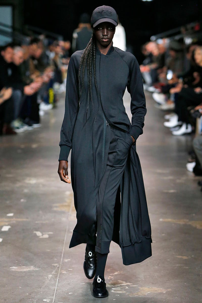 Y3 Paris Menswear Fashion Week Fall Winter 2019 Paris Jan 2019 Adidas yohji yamamoto