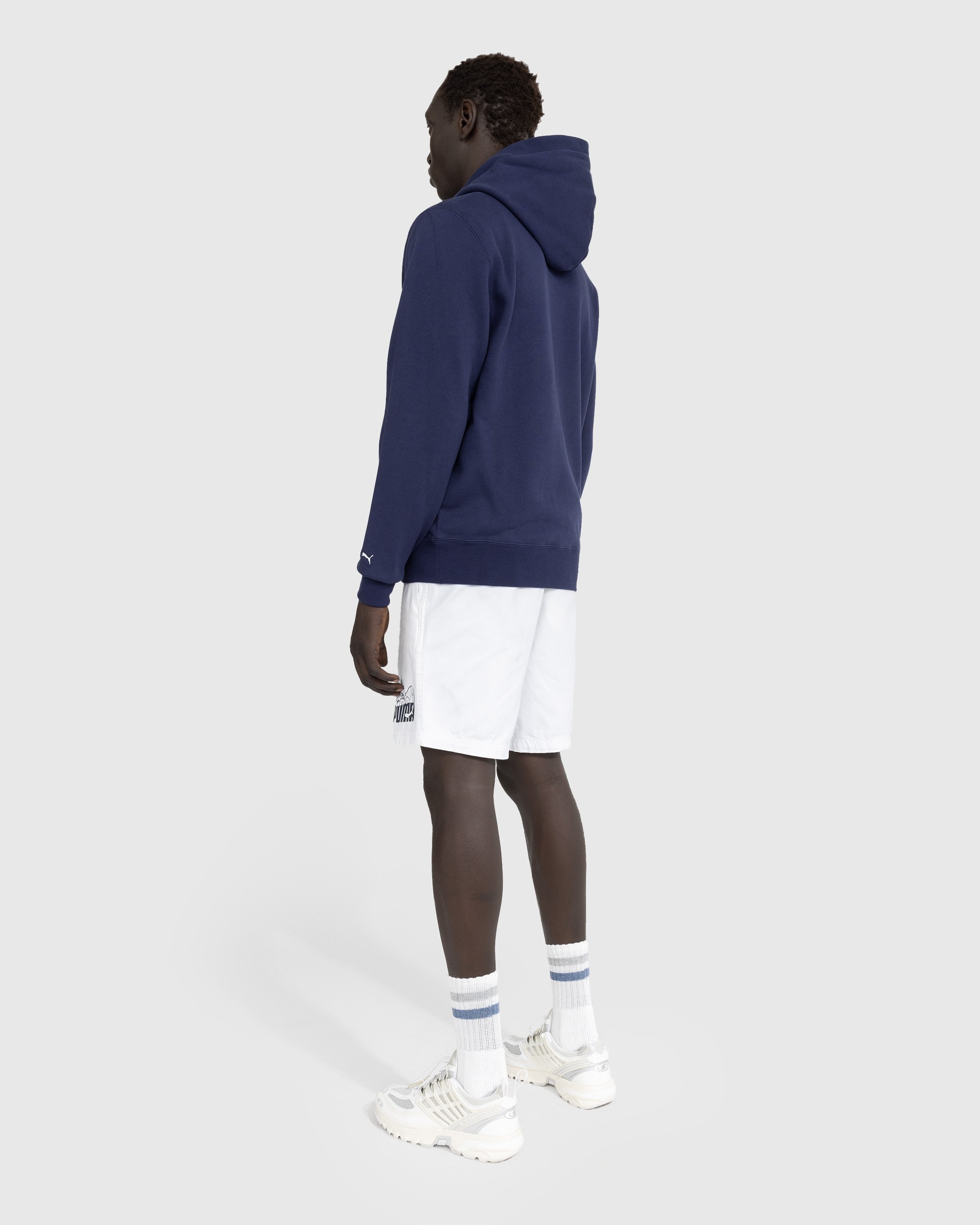 Navy blue puma jumper on sale